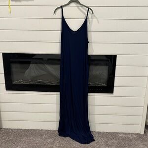 Navy Blue Maxi Dress